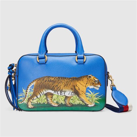 gucci tiger print bag|Gucci tiger handbag.